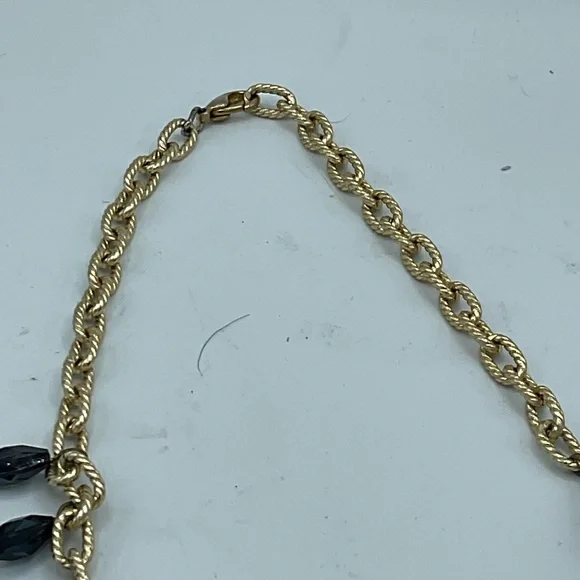 “VINTAGE ROPE DROP GLASS BEAD NECKLACE”. Unique Piece of Costume Jewellery. - Picture 16 of 16